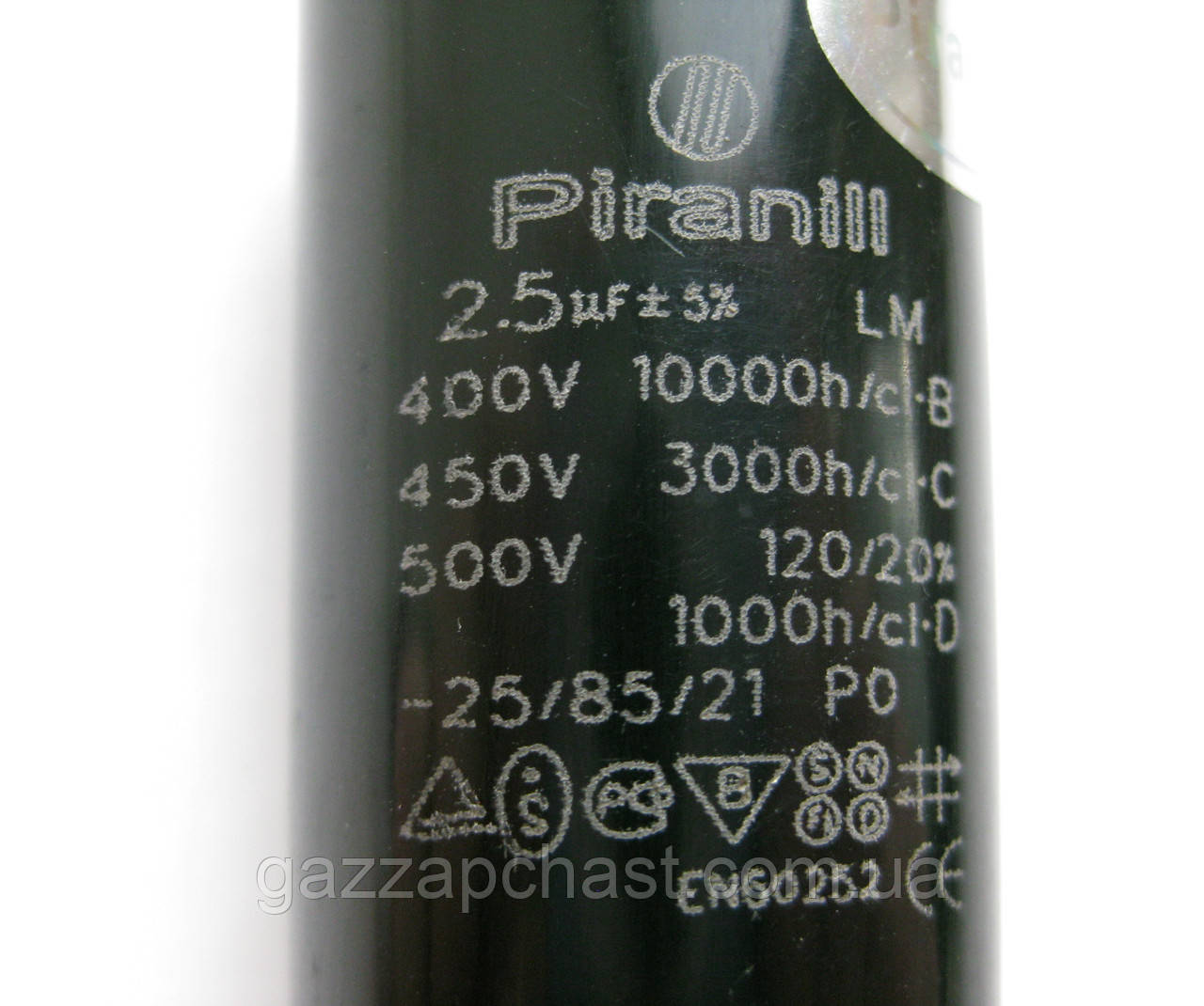 Конденсатор циркуляційного насосу (2,5 mF) Wilo, Grundfos, Viessmann, Vaillant, Bosch, Sime, Immergas, Termet - Зображення 5