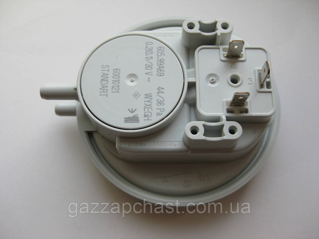 Пресостат Huba Control 44/36 Pa для побутових газових котлів (60010121) - Зображення 2