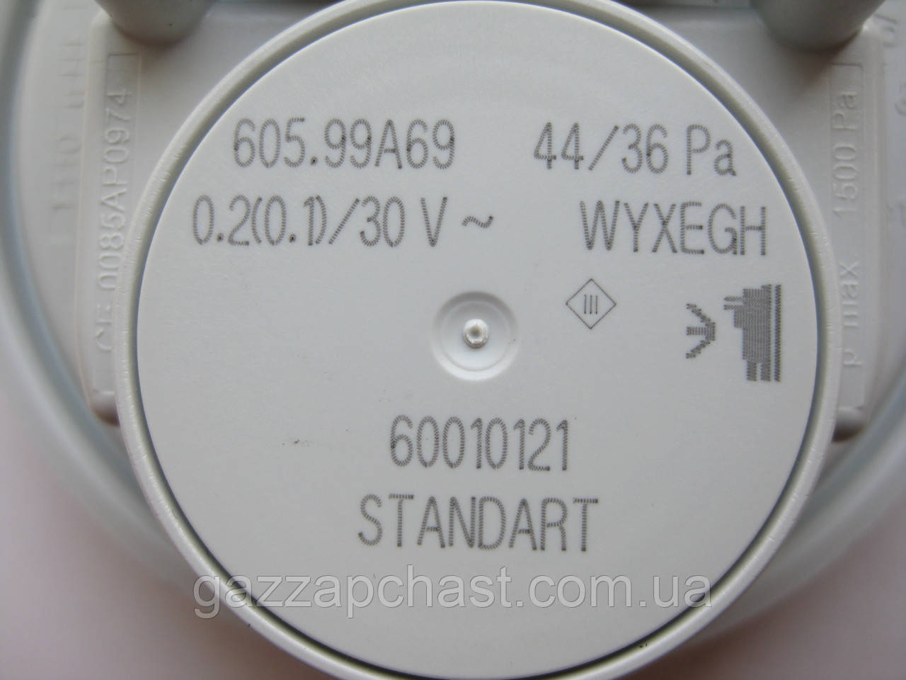 Пресостат Huba Control 44/36 Pa для побутових газових котлів (60010121) - Зображення 5