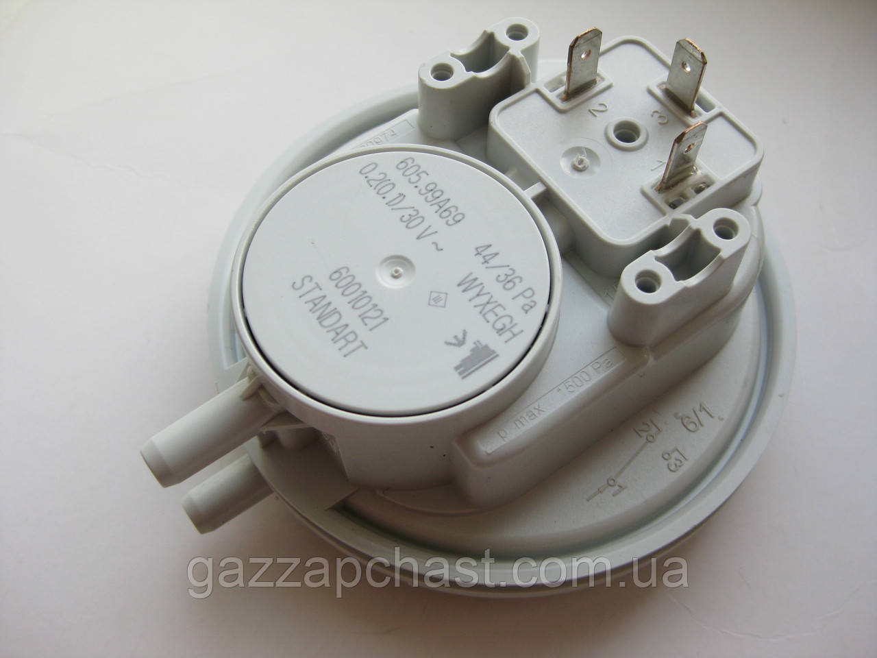 Пресостат Huba Control 44/36 Pa для побутових газових котлів (60010121) - Зображення 3