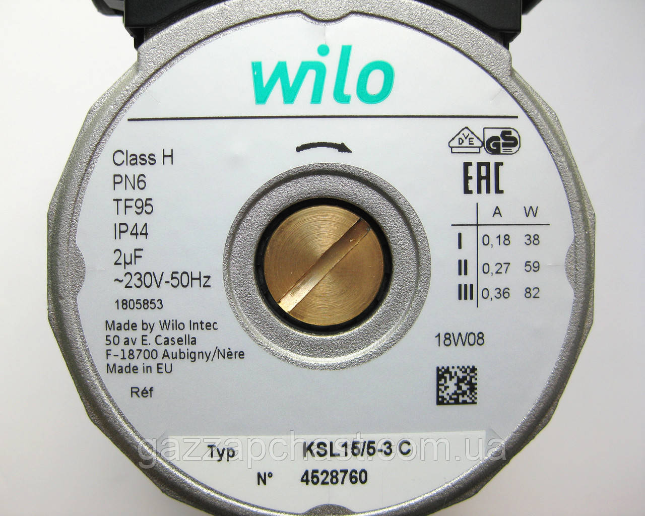 Насос циркуляційний Wilo Viessmann, Vaillant, Ariston, Ferroli, Fondital, Protherm, Nova Florida (783045301) - Зображення 2