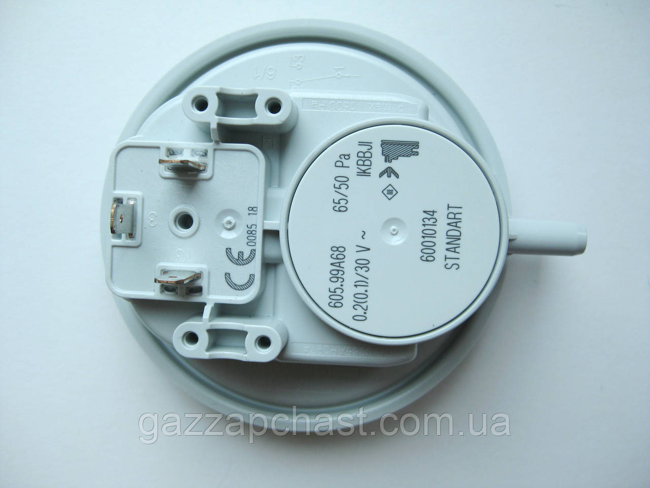 Пресостат Huba Control 65/50 Pa для побутових газових котлів (60010134) - Зображення 8