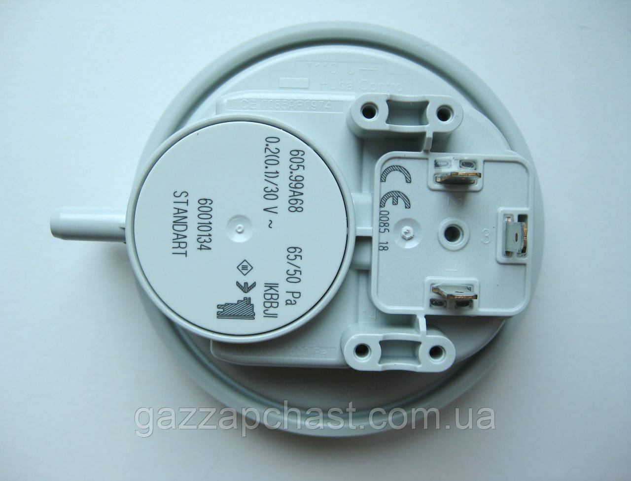 Пресостат Huba Control 65/50 Pa для побутових газових котлів (60010134) - Зображення 9
