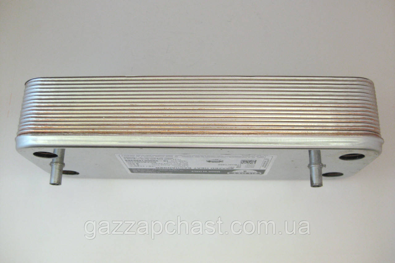 Теплообмінник пластинчастий (16 пл.) Baxi Eco, Eco 3, Luna, EcoFour, Fourtech /Westen Energy, Pulsar, Pulsar D - Зображення 4