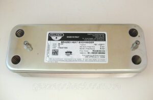 Теплообмінник пластинчастий (16 пл.) Baxi Eco, Eco 3, Luna, EcoFour, Fourtech /Westen Energy, Pulsar, Pulsar D