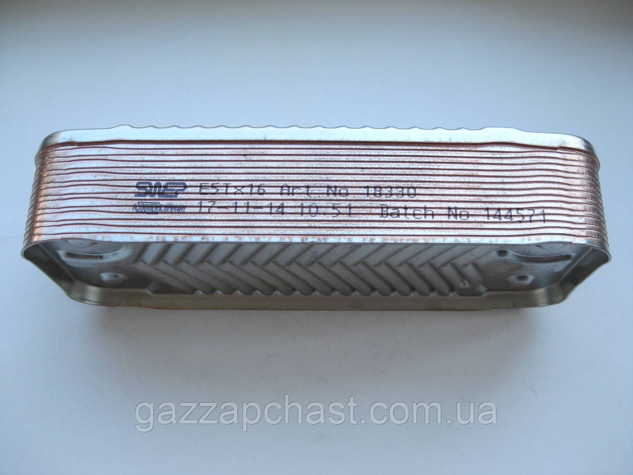Теплообмінник пластинчастий Ariston Clas, Genus, Egis, BS, Cares, Matis, HS (16 пл.) (65104451) - Зображення 4