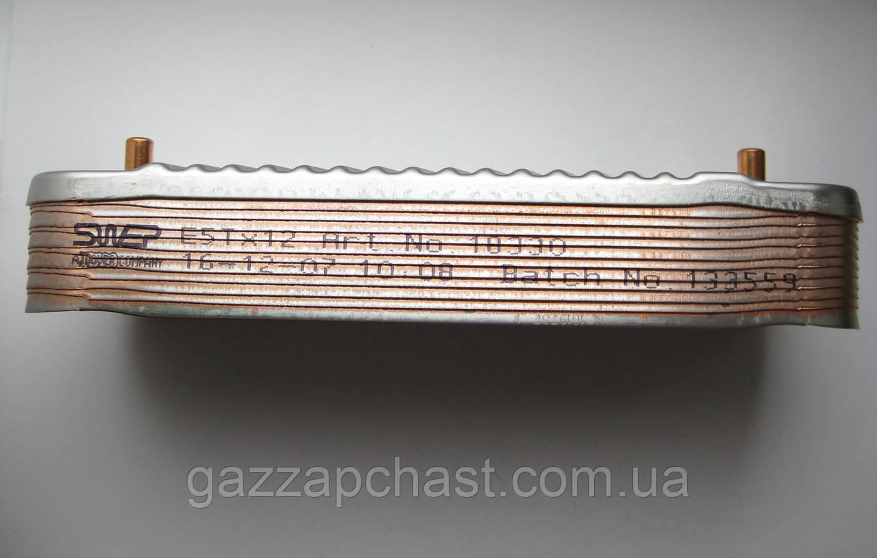 Теплообмінник пластинчастий Jynkers Euroline ZW23KE/AE, OW23KE/AE, 12 пластин (8705406264) - Зображення 2