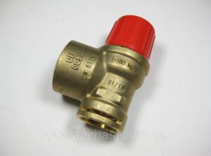 Клапан запобіжний Vaillant Atmomax, Turbomax, 3 bar, під скобу (190732)