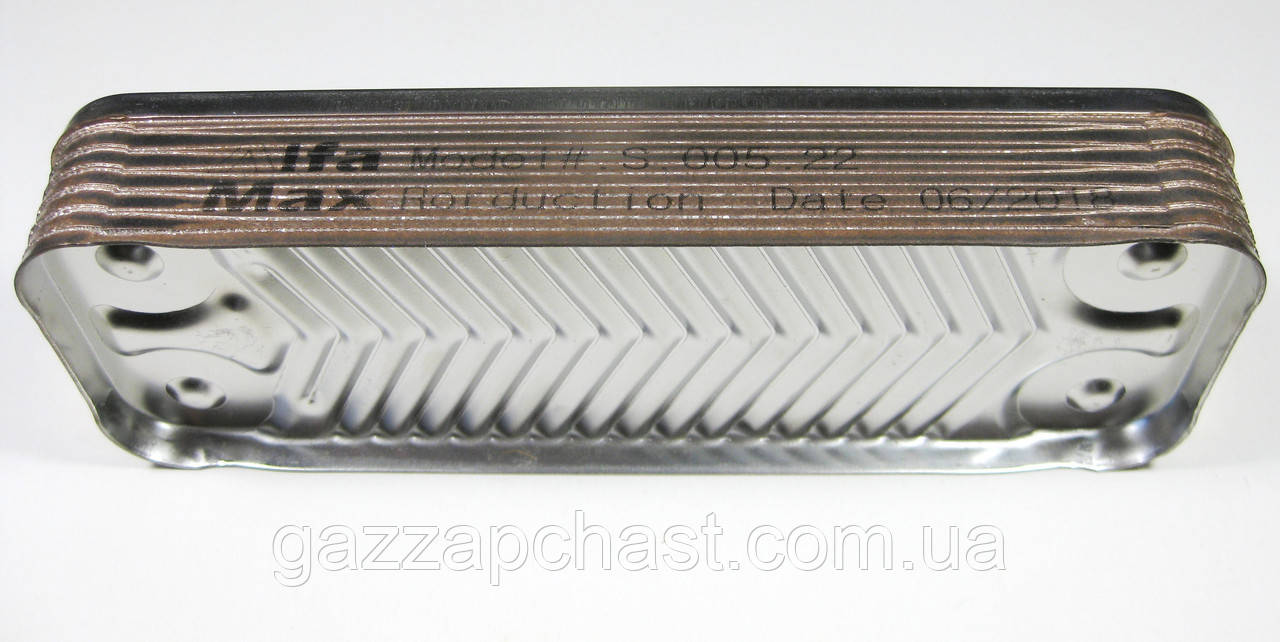 Теплообмінник Westen/Baxi пластинчастий,12 пл., Alfa Max 56866703 - Зображення 5