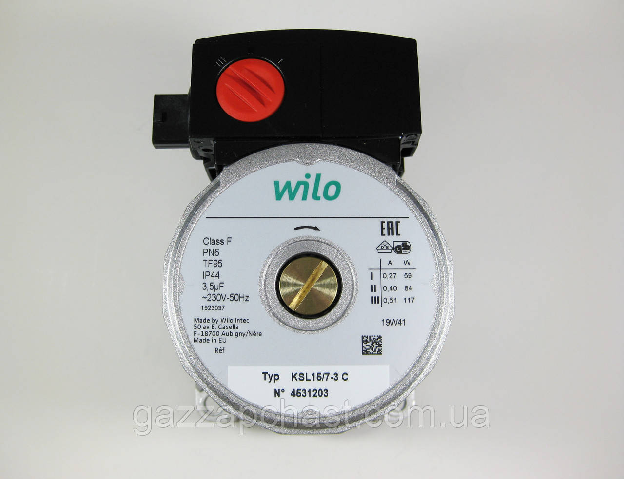 Насос Wilo Viessmann, Vaillant, Ariston, Ferroli, Fondital, Protherm, Nova Florida, вузьке колесо (783045302)