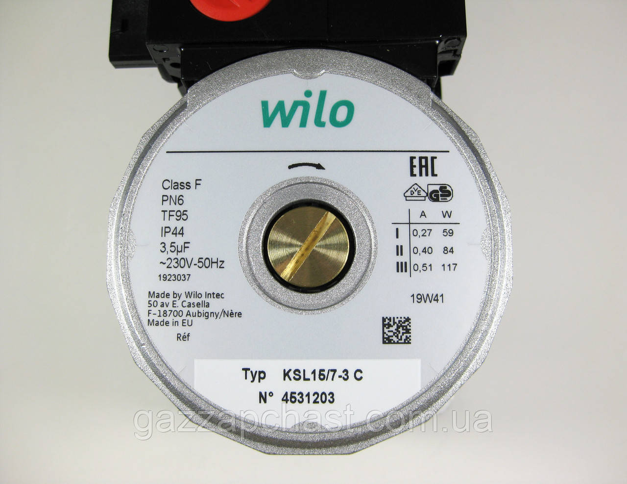 Насос Wilo Viessmann, Vaillant, Ariston, Ferroli, Fondital, Protherm, Nova Florida, вузьке колесо (783045302) - Зображення 2