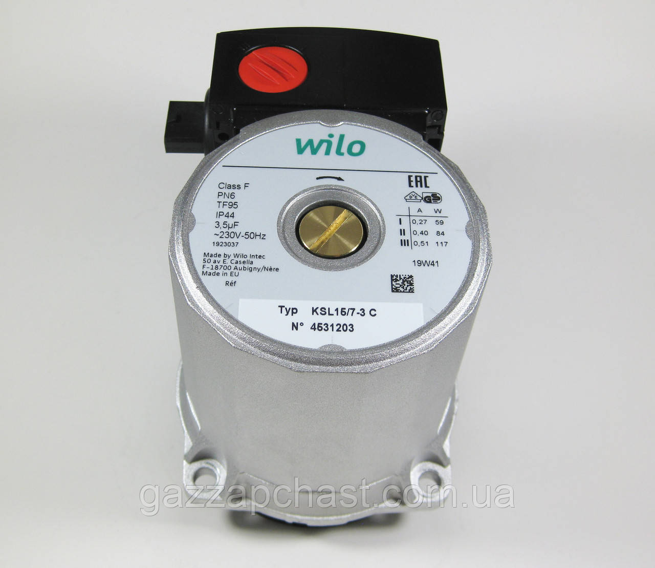 Насос Wilo Viessmann, Vaillant, Ariston, Ferroli, Fondital, Protherm, Nova Florida, вузьке колесо (783045302) - Зображення 3