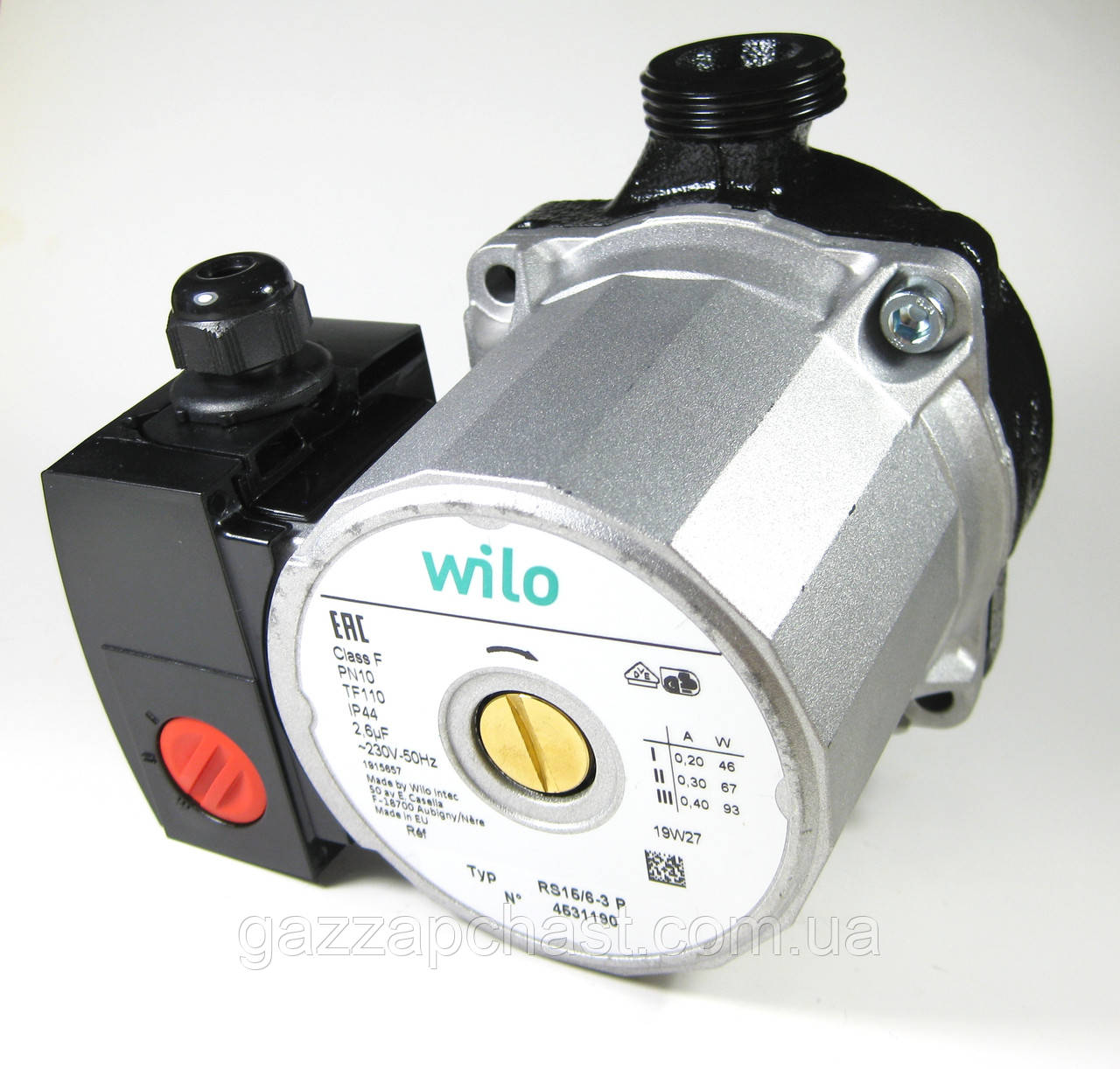 Насос для електричних котлів Wilo RS 15/6-3 P (56982604)