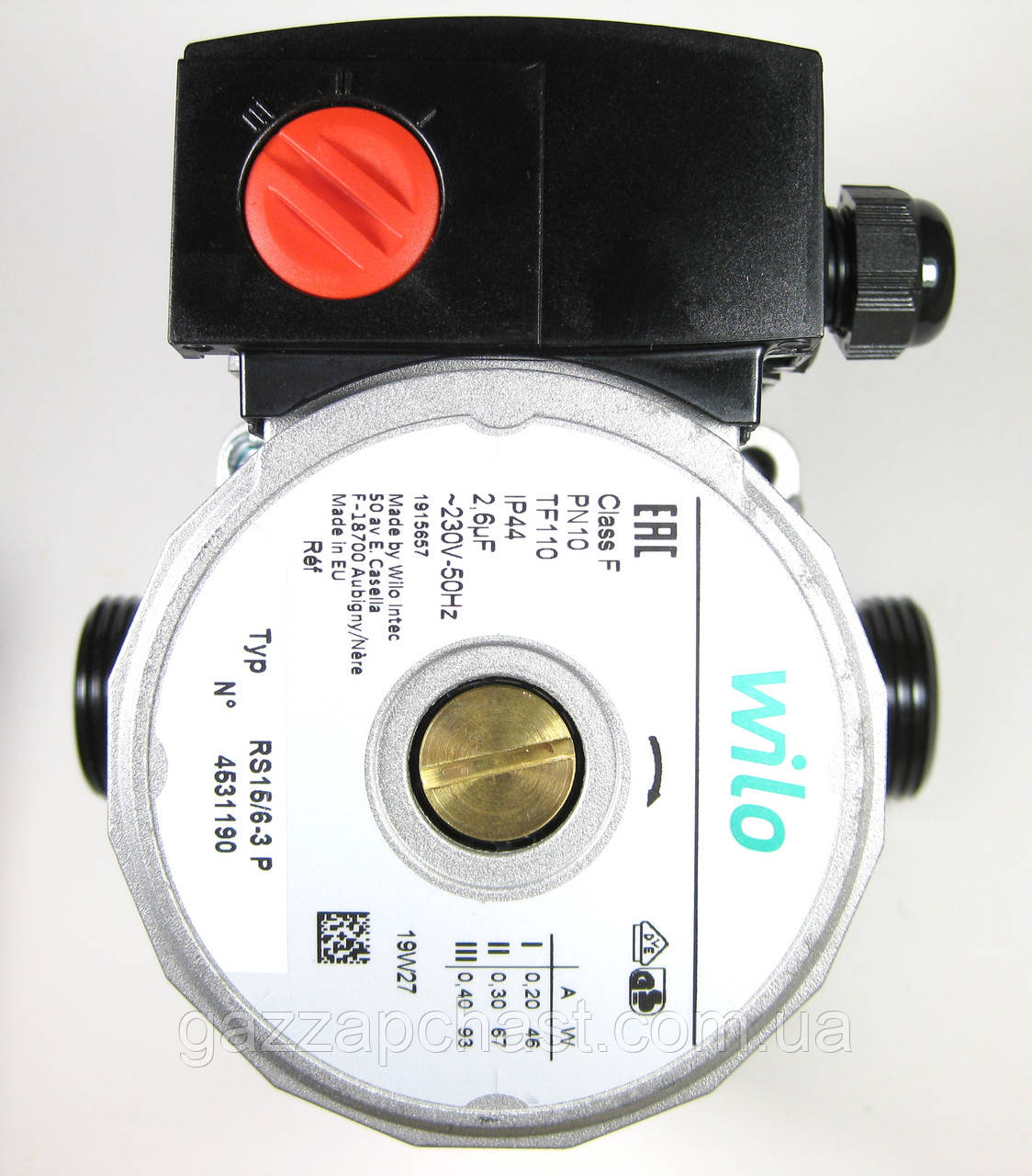 Насос для електричних котлів Wilo RS 15/6-3 P (56982604) - Зображення 3