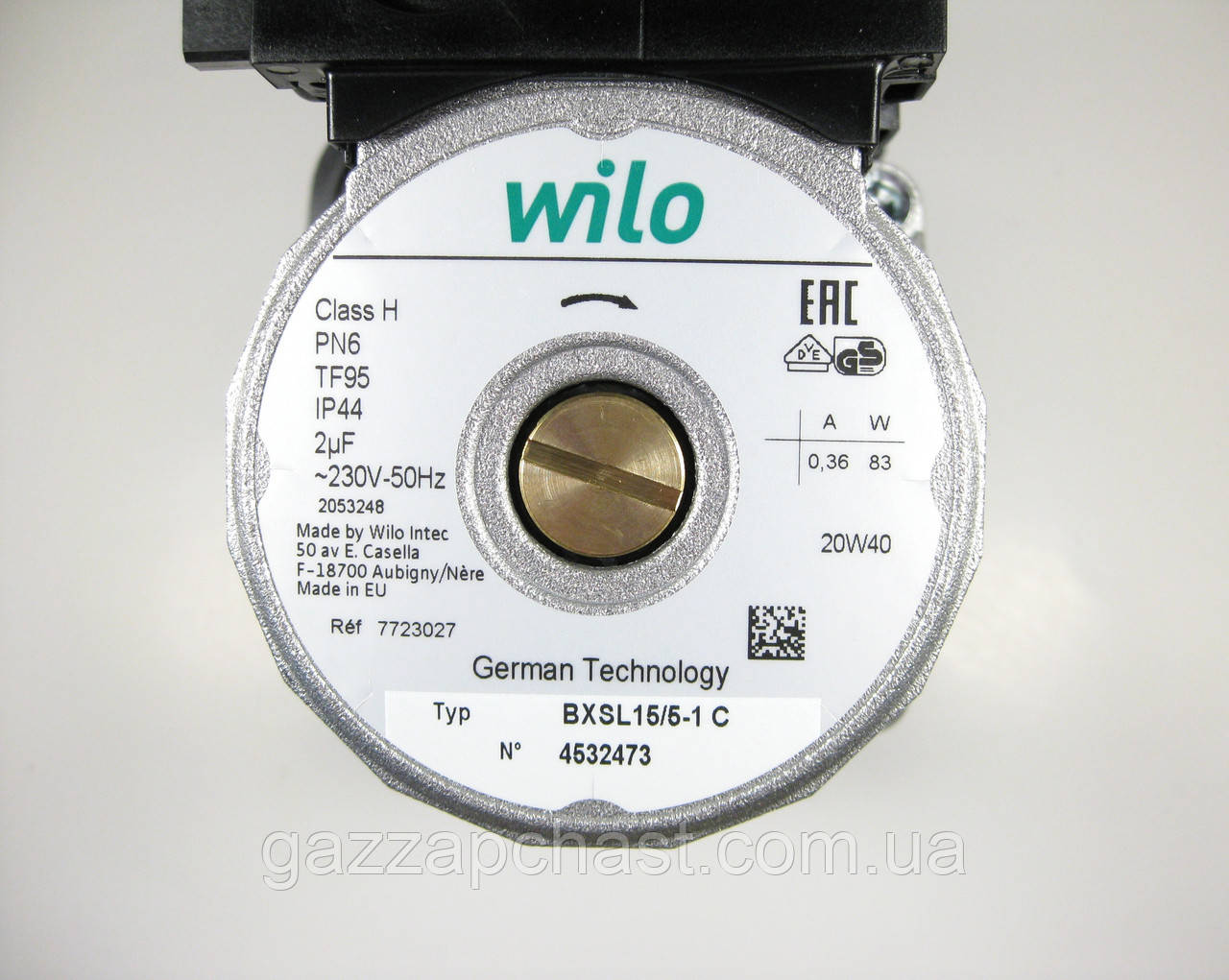 Насос Westen Quasar D, Pulsar D, Baxi Fourtech, Mainfour, оригінал (721957500) - Зображення 3