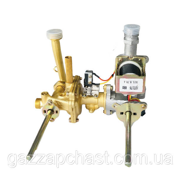 Газоводяний блок газової колонки 8-10 л/мин, різьба J0018 - Зображення 3