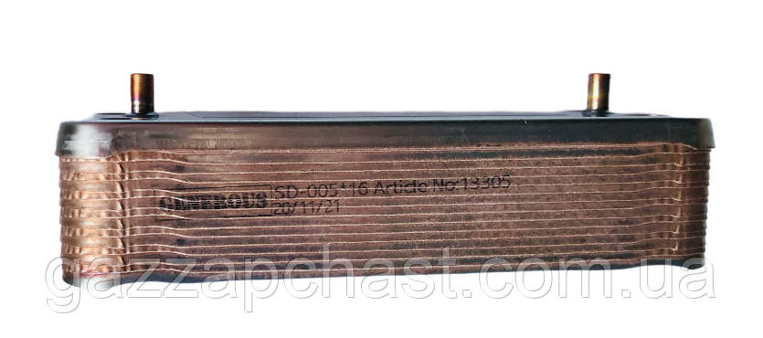 Теплообмінник пластинчастий Ariston Clas, Genus, Egis, BS, Cares (16 пл.) Generous 65104451-1 - Зображення 2