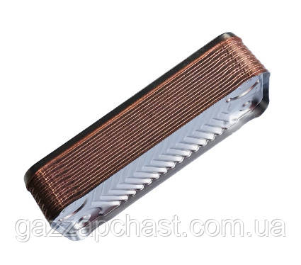 Теплообмінник пластинчастий Ariston Clas, Genus, Egis, BS, Cares (16 пл.) Generous 65104451-1 - Зображення 3