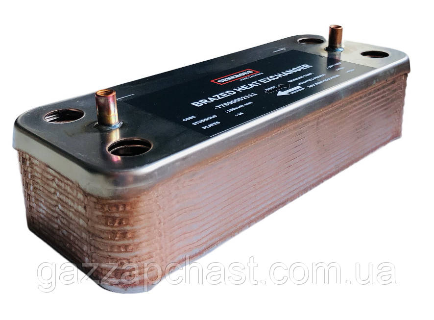 Теплообмінник пластинчастий Ariston Clas, Genus, Egis, BS, Cares (16 пл.) Generous 65104451-1 - Зображення 4