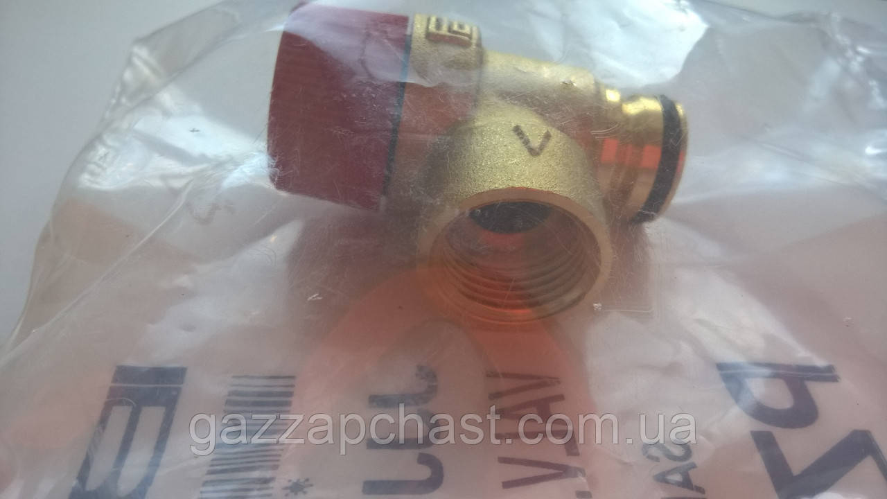 Клапан запобіжний Baxi, Westen, Roca 3 бари під гвинт (9951170) - Зображення 7
