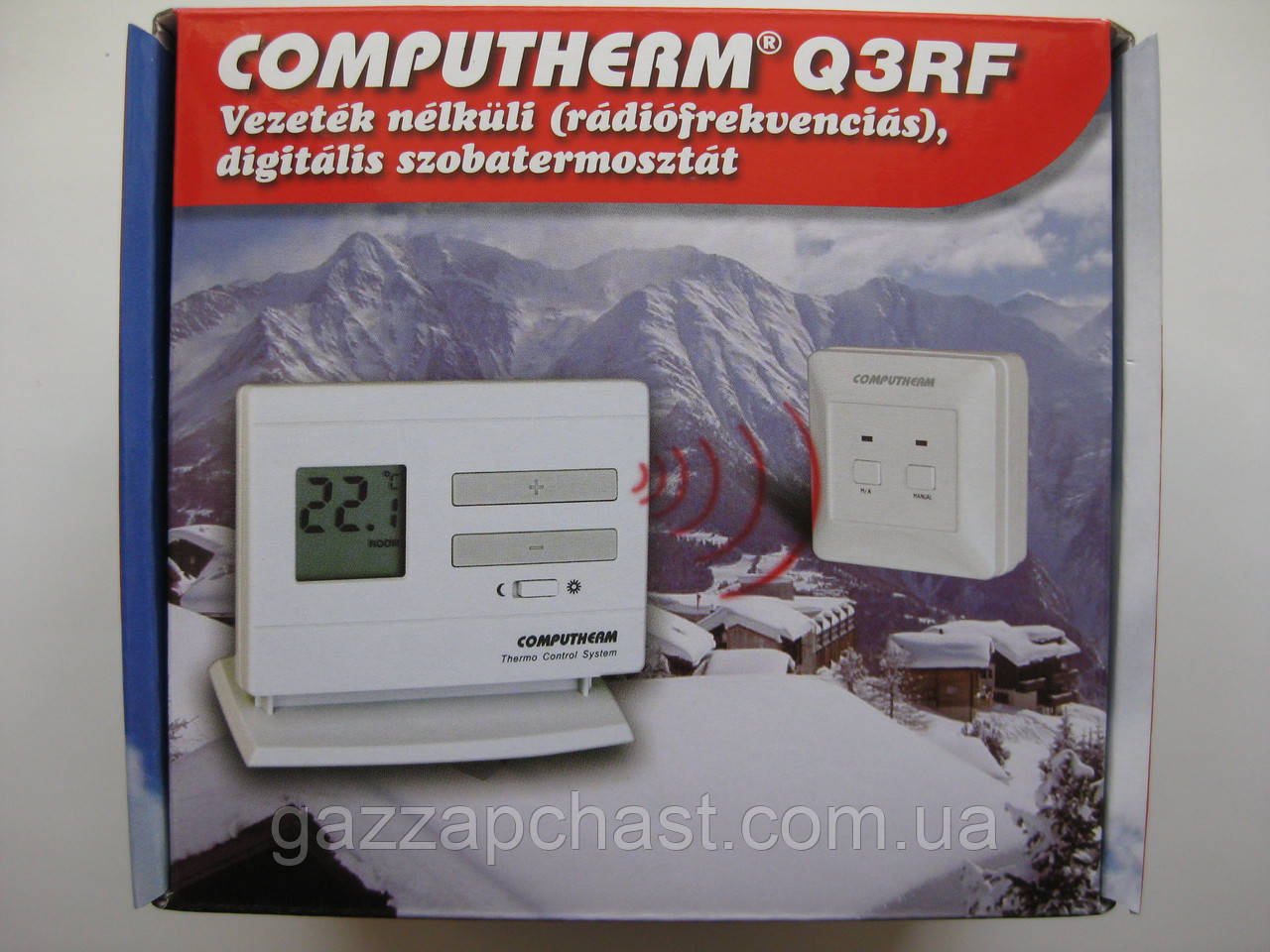 Термостат цифровий бездротовий Computherm Q3 RF - Зображення 5