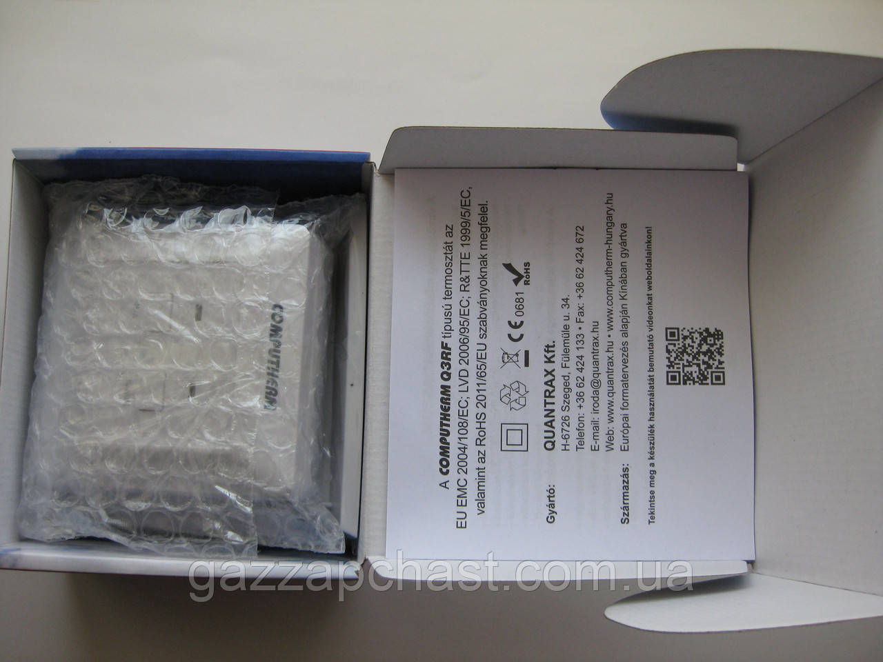 Термостат цифровий бездротовий Computherm Q3 RF - Зображення 6