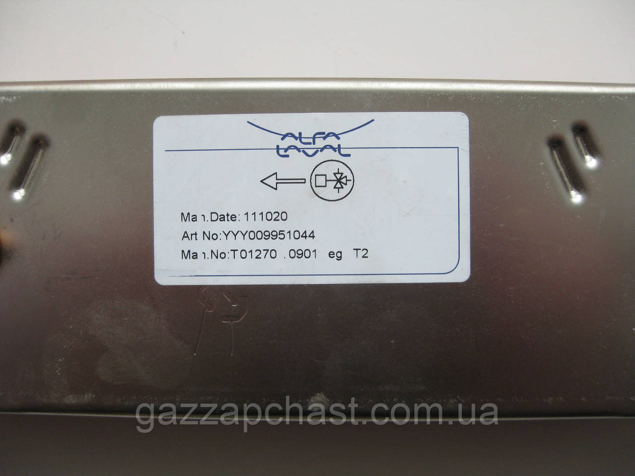 Теплообмінник пластинчастий (12 пл.) Baxi Eco, Eco 3 Compact, Luna, EcoFour, Fourtech /Westen Energy, Pulsar - Зображення 2