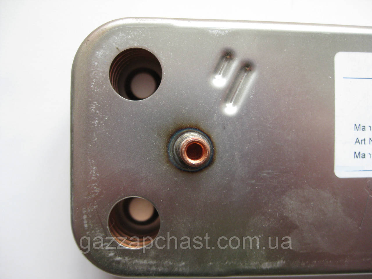 Теплообмінник пластинчастий (12 пл.) Baxi Eco, Eco 3 Compact, Luna, EcoFour, Fourtech /Westen Energy, Pulsar - Зображення 3