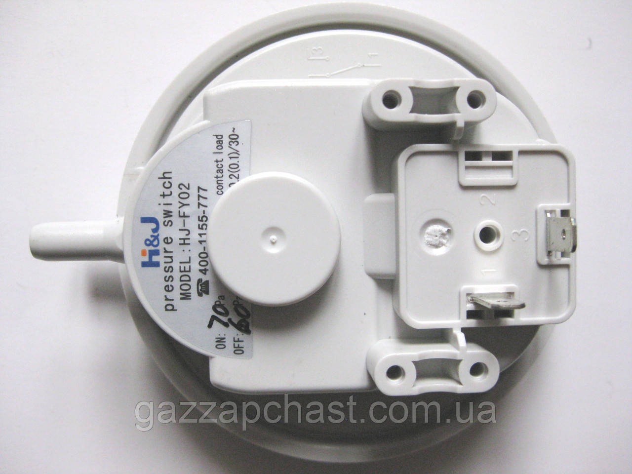 Датчик вентилятора універсальний H&J 70/60 Pa (18110026) - Зображення 3